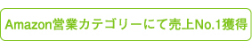 amazon営業カテゴリーにて売上No.1獲得